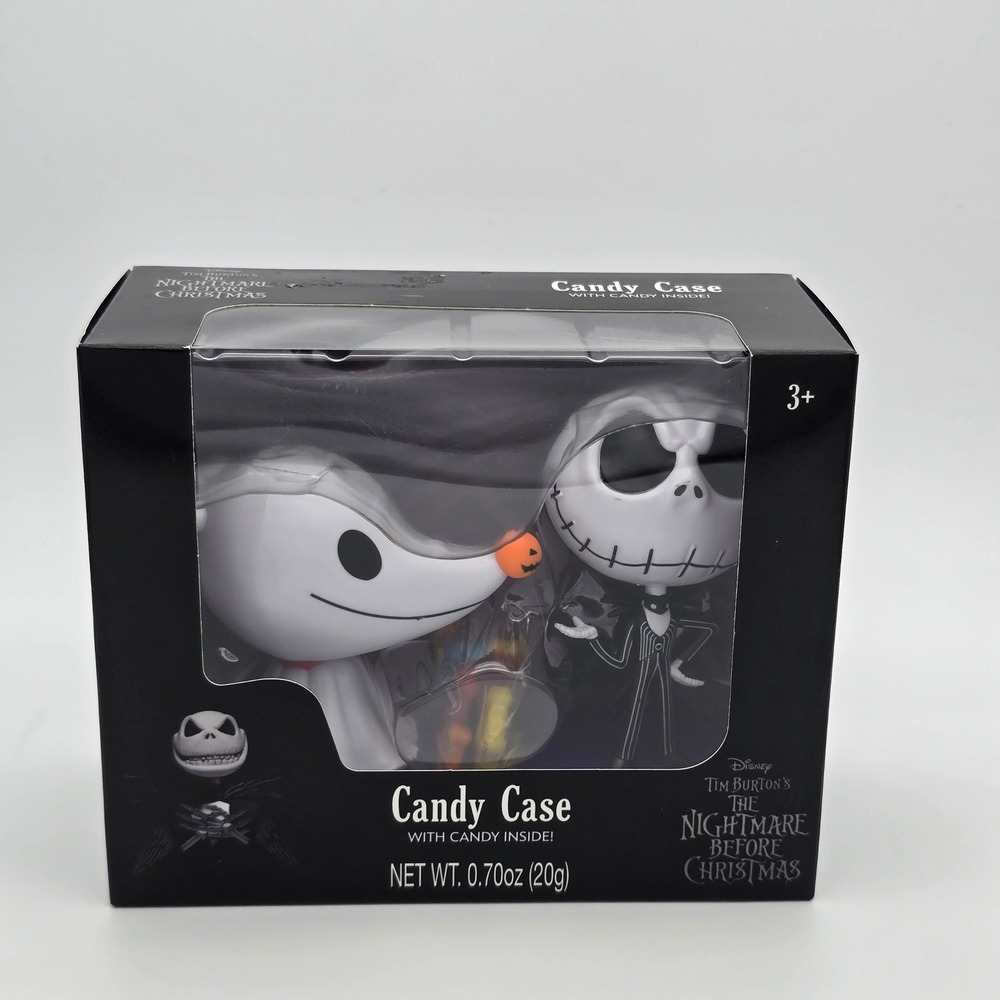 Disney Nightmare Before Christmas Jack Skellington Zero Candy Case Set Halloween